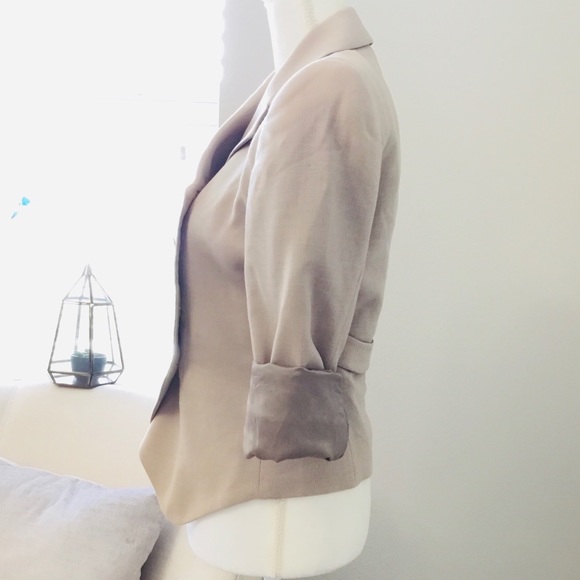 Giorgio Armani wool dbl breasted suit jacket - Picture 4 of 8